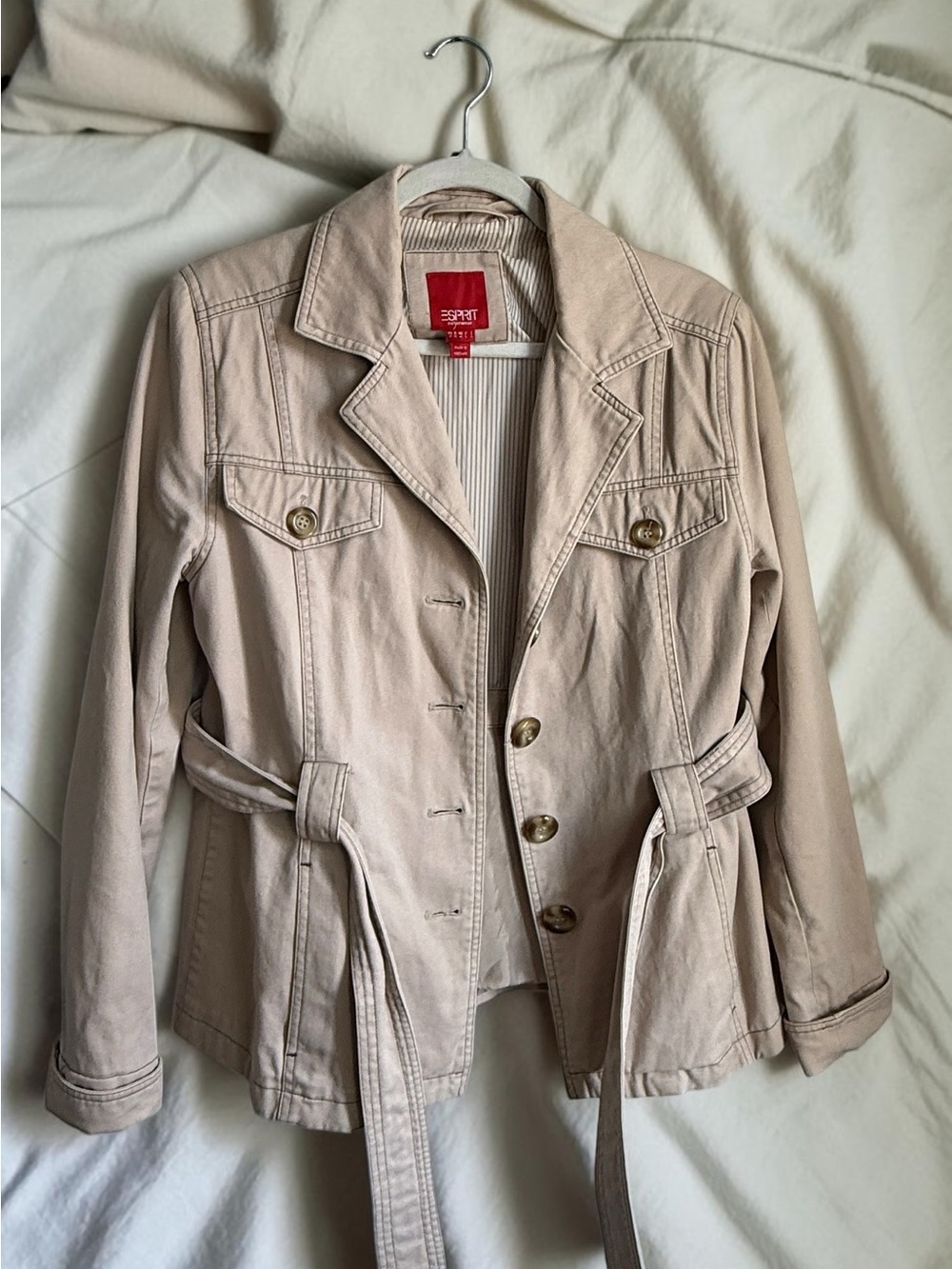 Esprit Women's Vintage Jacket 1990 Coton 100% size M